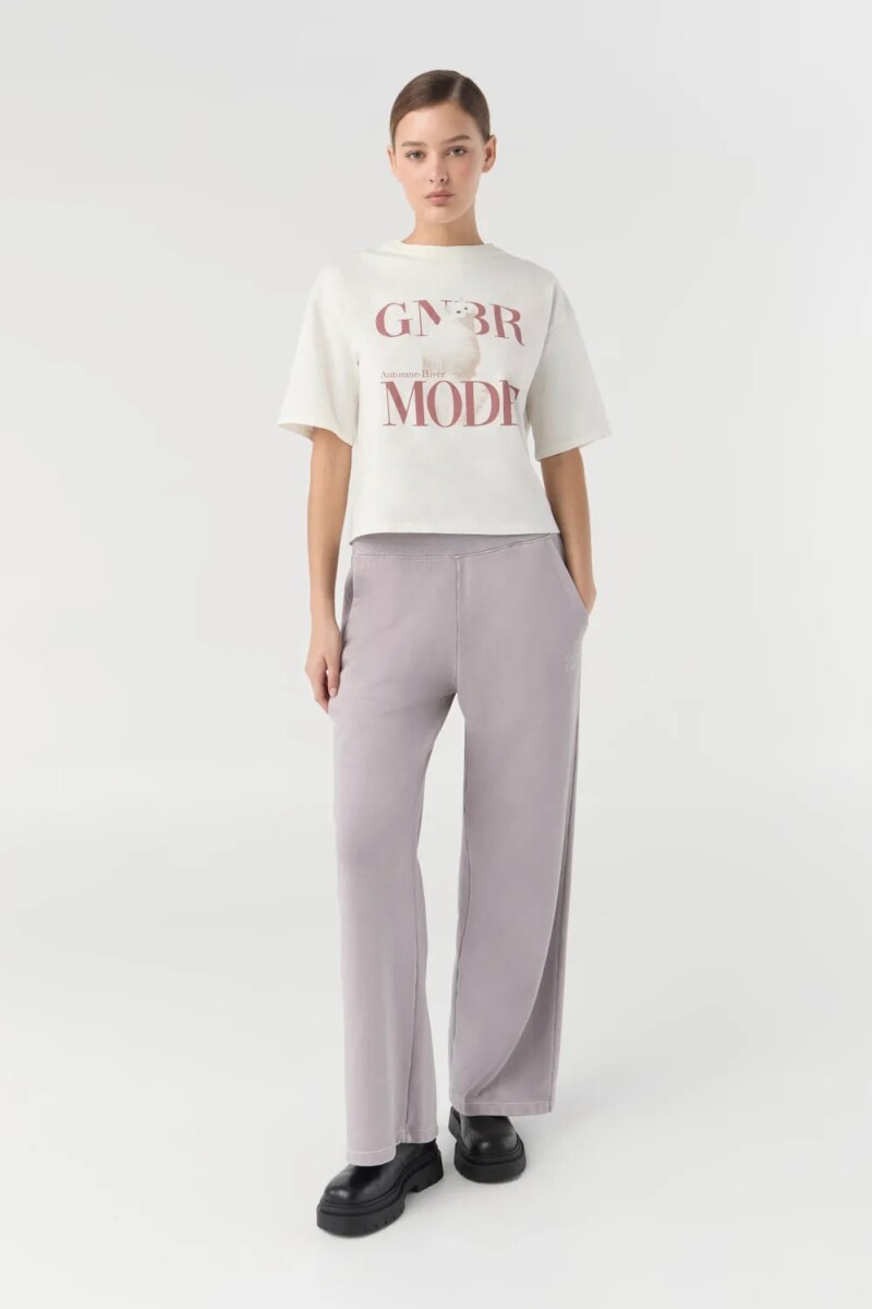 REMERA MODE Off White