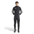 Buzo de Hombre Adidas Zip Tiro 24 Negro - Blanco