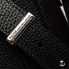 Cartera al Hombro Hana En Cuero Graneado Negro