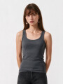 Musculosa Airi Gris Melange Oscuro