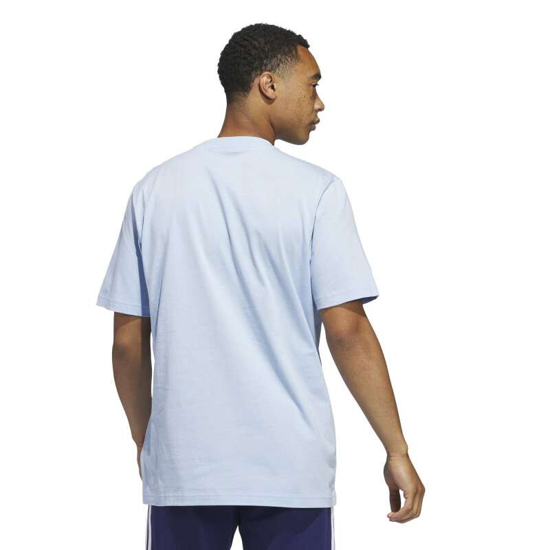 REMERA ADIDAS M TAILGATE TEE Hombre KE7760 Celeste