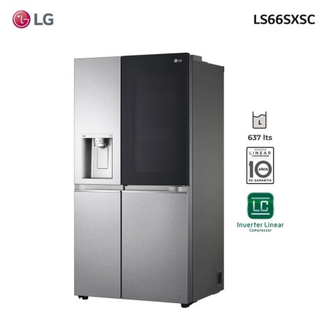 Heladera LG LS66SXSC SBSI inverter inox. Heladera LG LS66SXSC SBSI inverter inox.