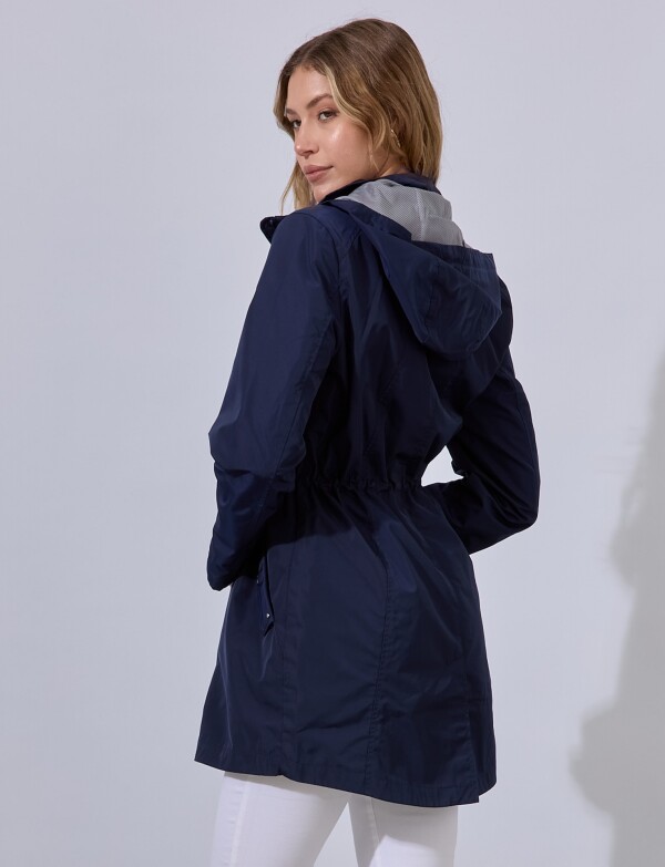 Gabardina Impermeable AZUL