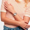 Reloj Swatch Metal Knit SS08M100M para mujer en acero Plateado