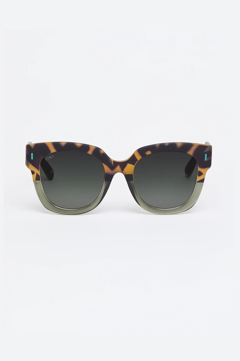 Lentes Tiwi Kerr - Bicolor Green Tortoise/green Lenses 