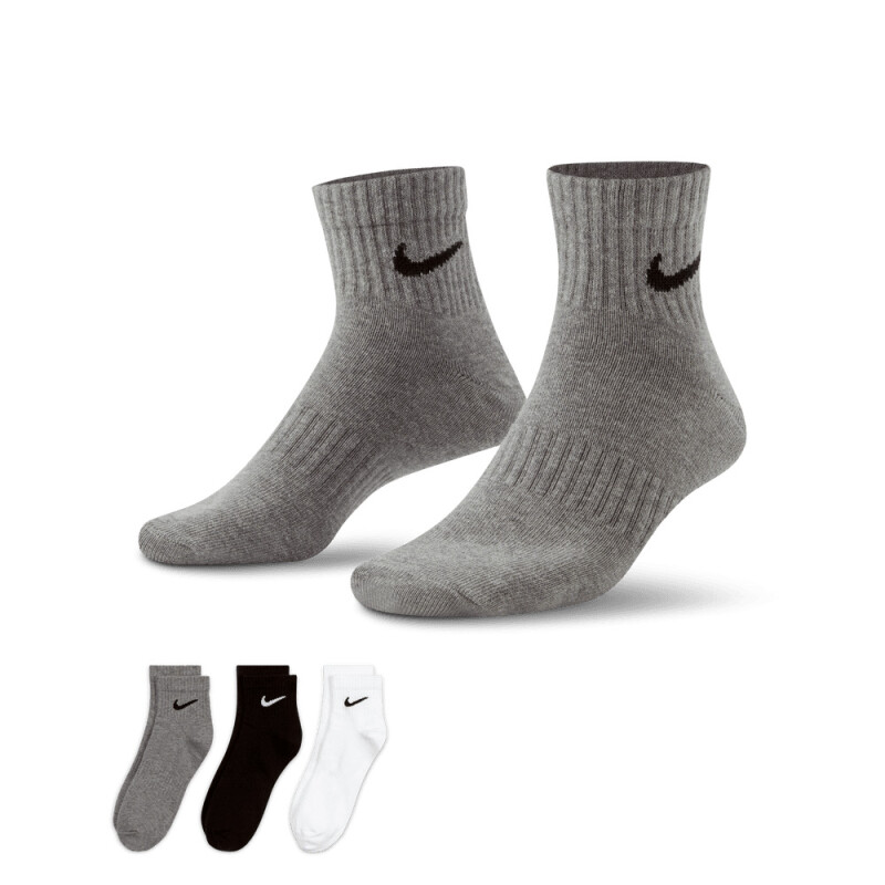 Medias Everyday Ankle 3-Pack Unisex Multicolor