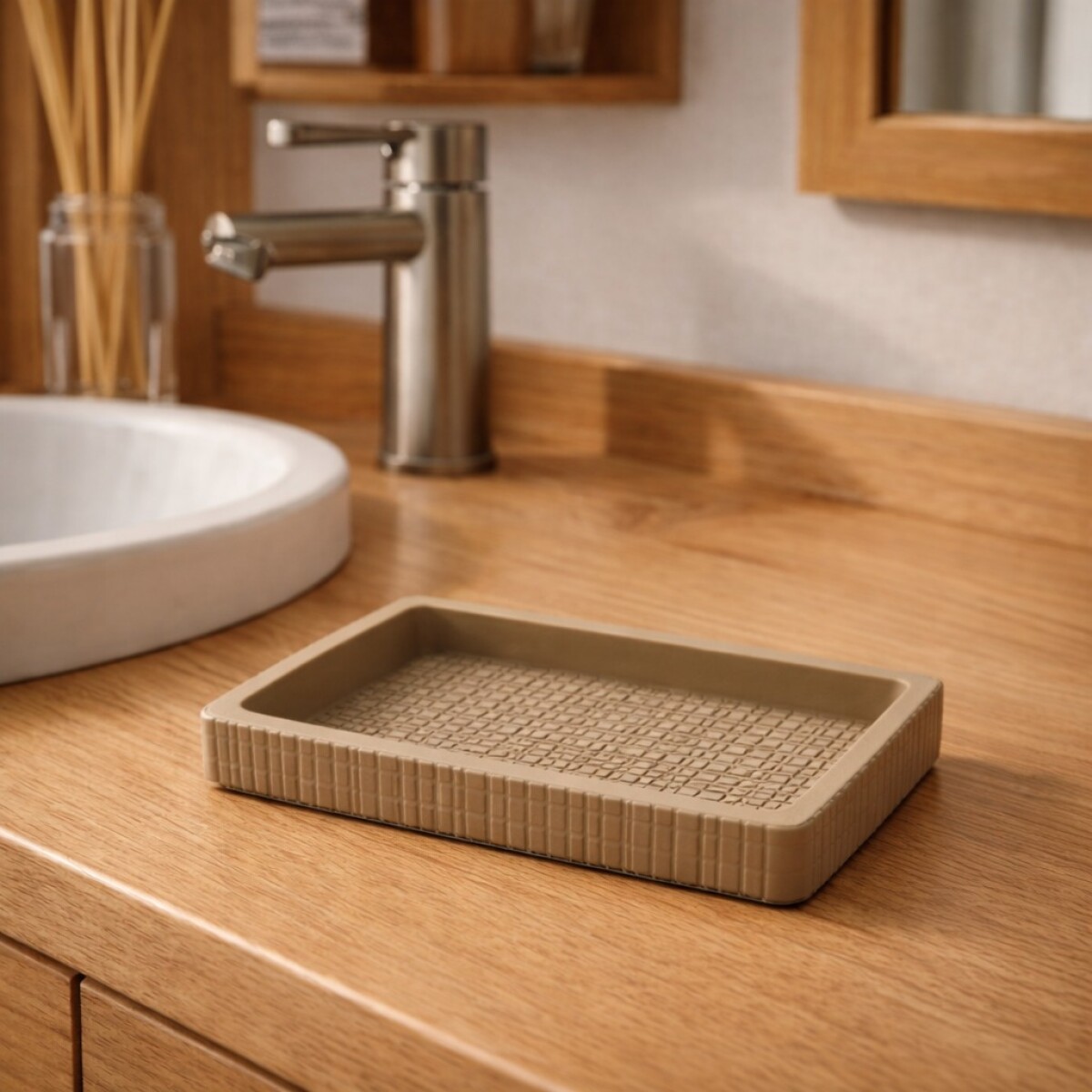 Jabonera para Baño - Acanalada 