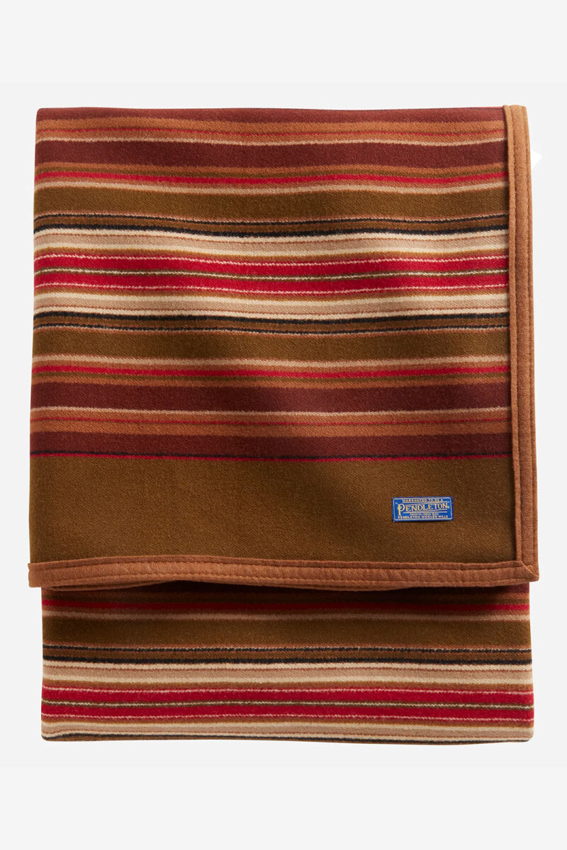 Shawl Jacquard Marron