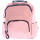 Mochila Miss Carol con tiras estampadas CRISTAL Rosado