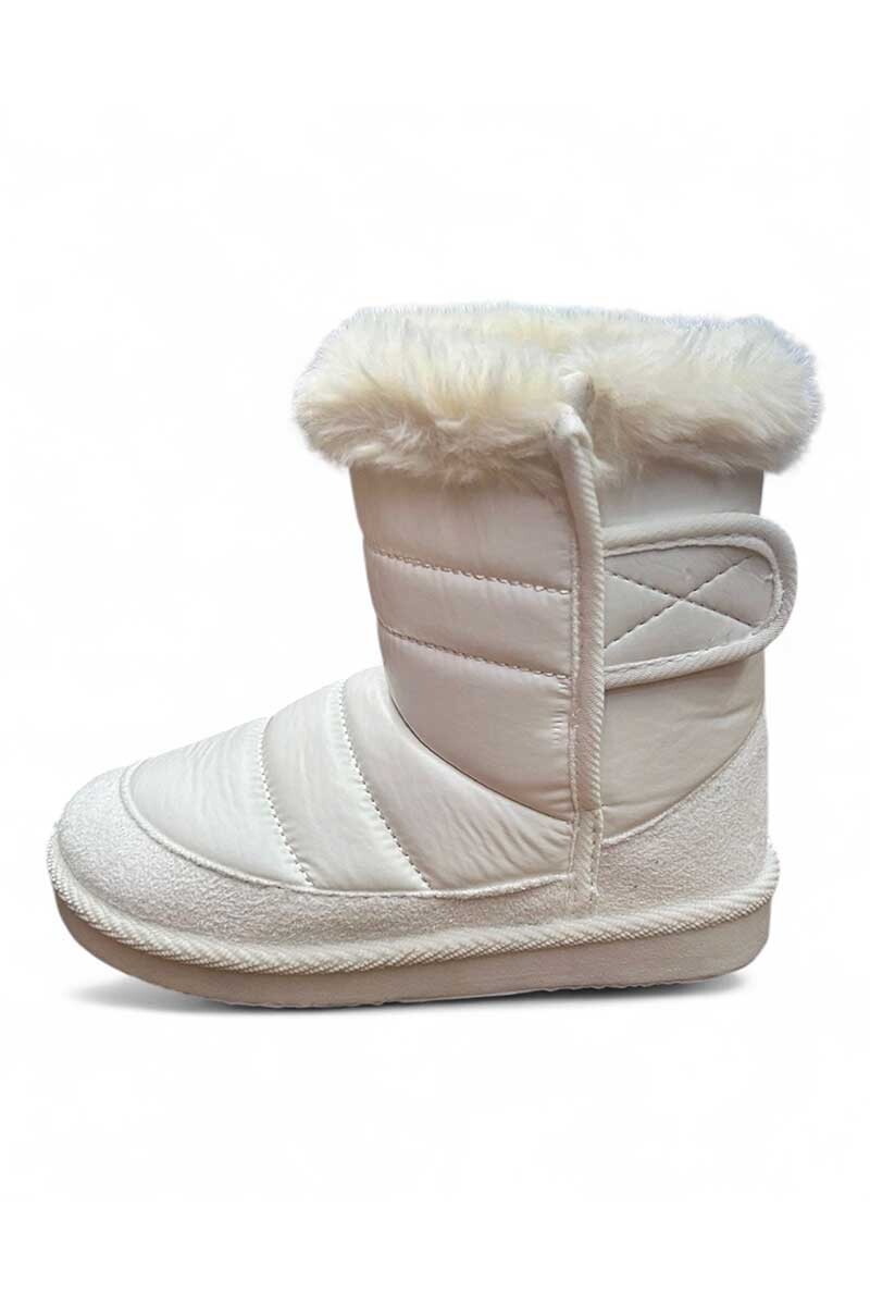 BOTA NIÑA NYLON FORRADA Blanco
