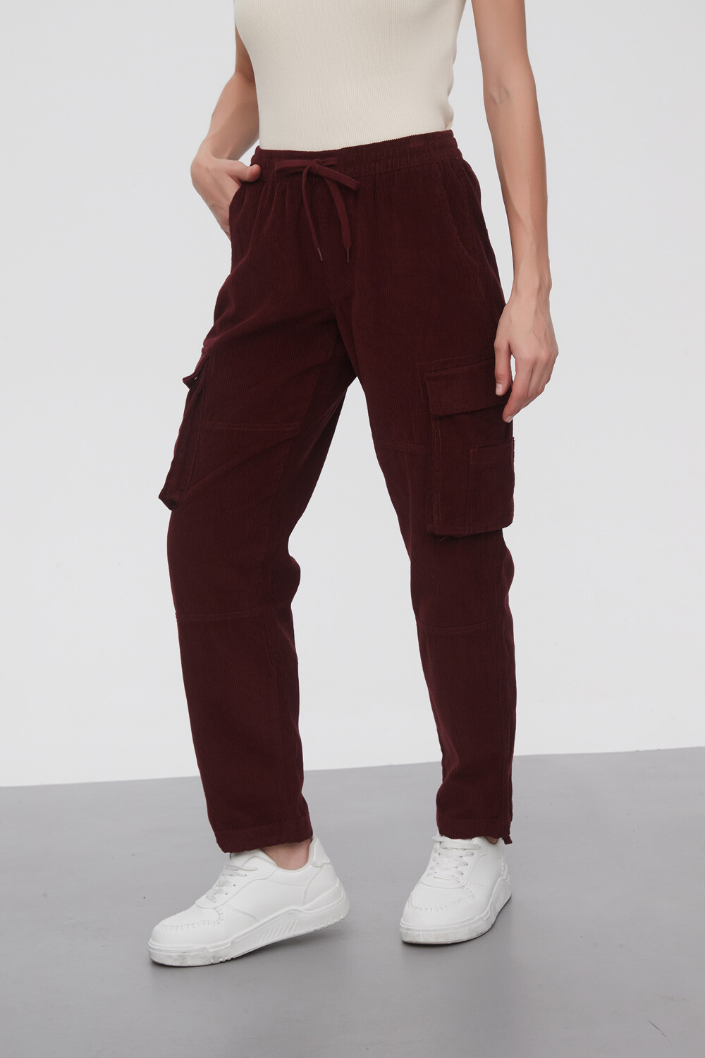 Pantalon Goan Bordeaux