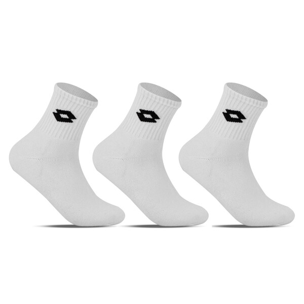 Lotto medias larga tripack 35/38 - blanco-negro Blanco-Negro