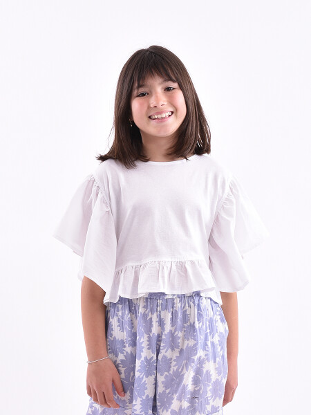 BLUSA RUEDA BLANCO