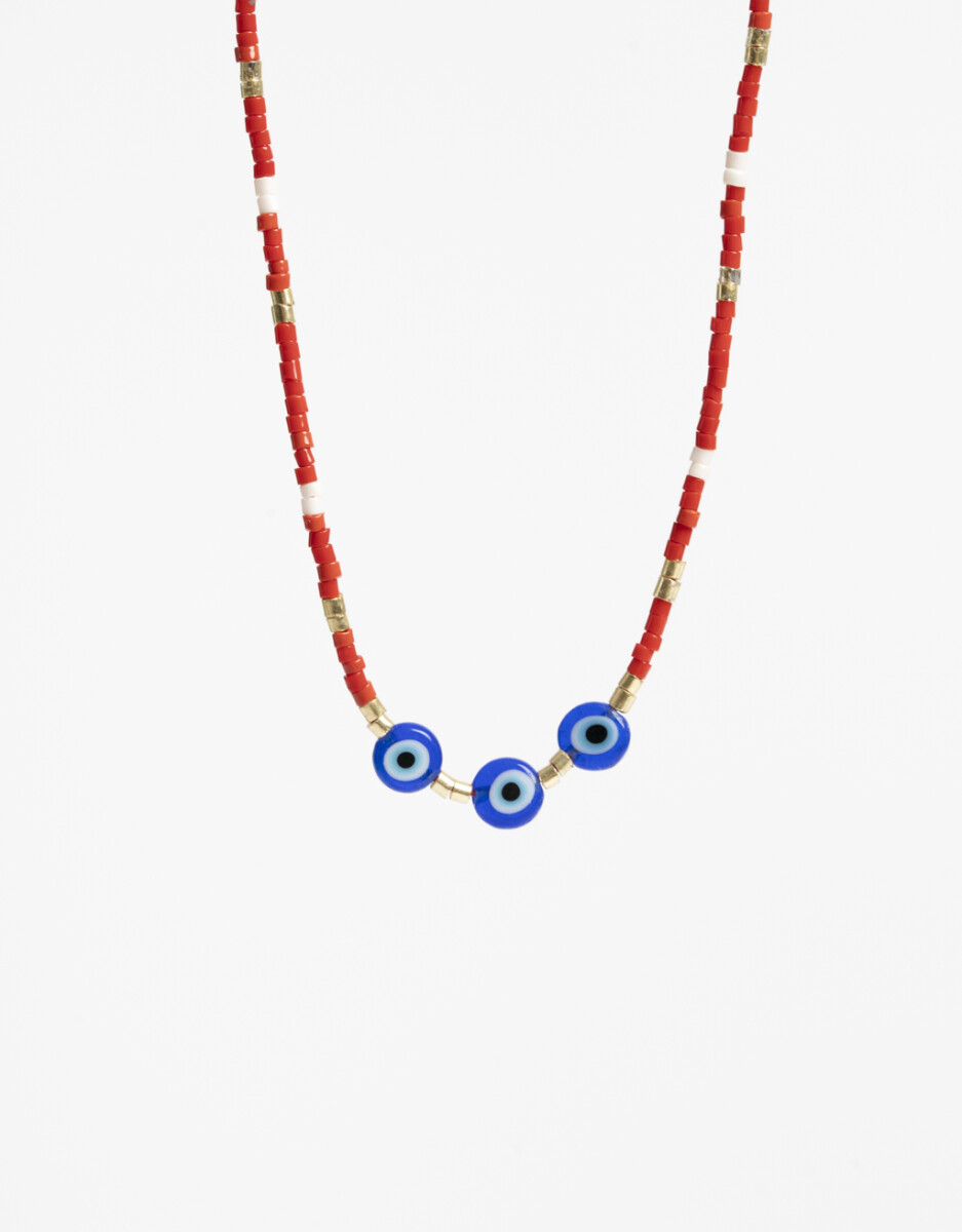 Collar Corto Beads Lucky 