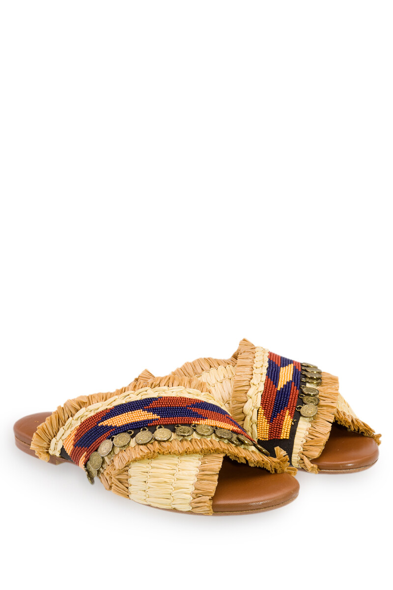SANDALIA CROSS Ladrillo
