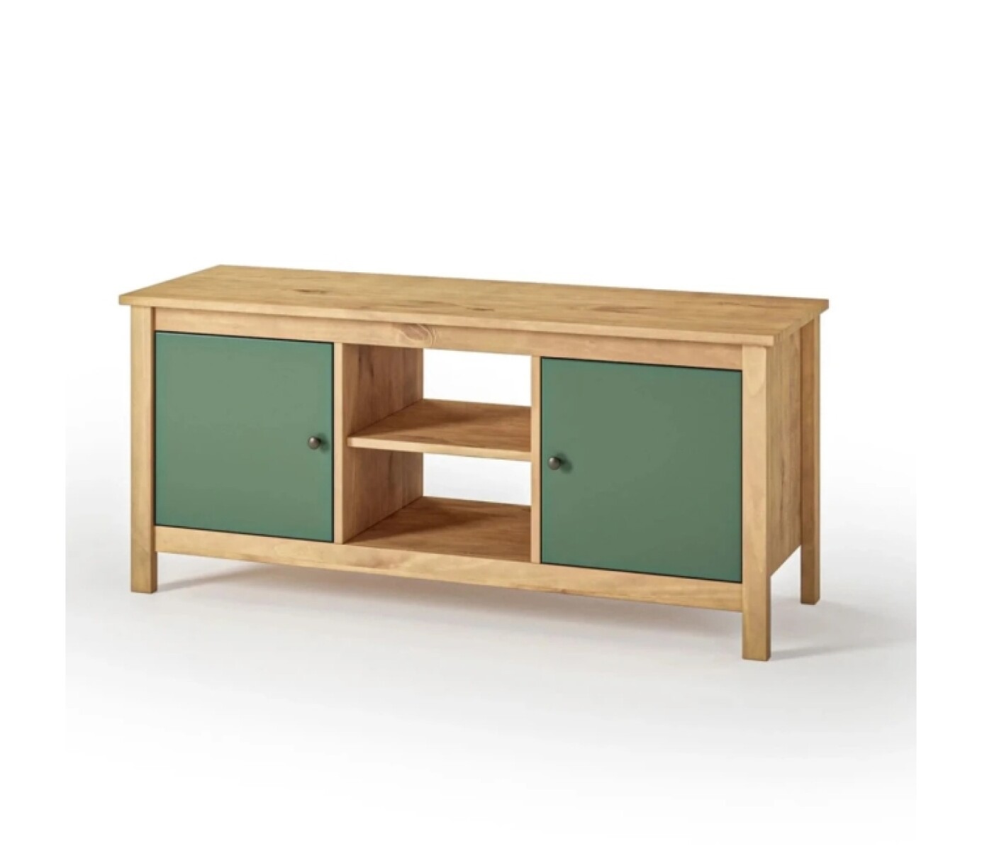 Rack 2 Puertas Mari Verde/miel 1.10 