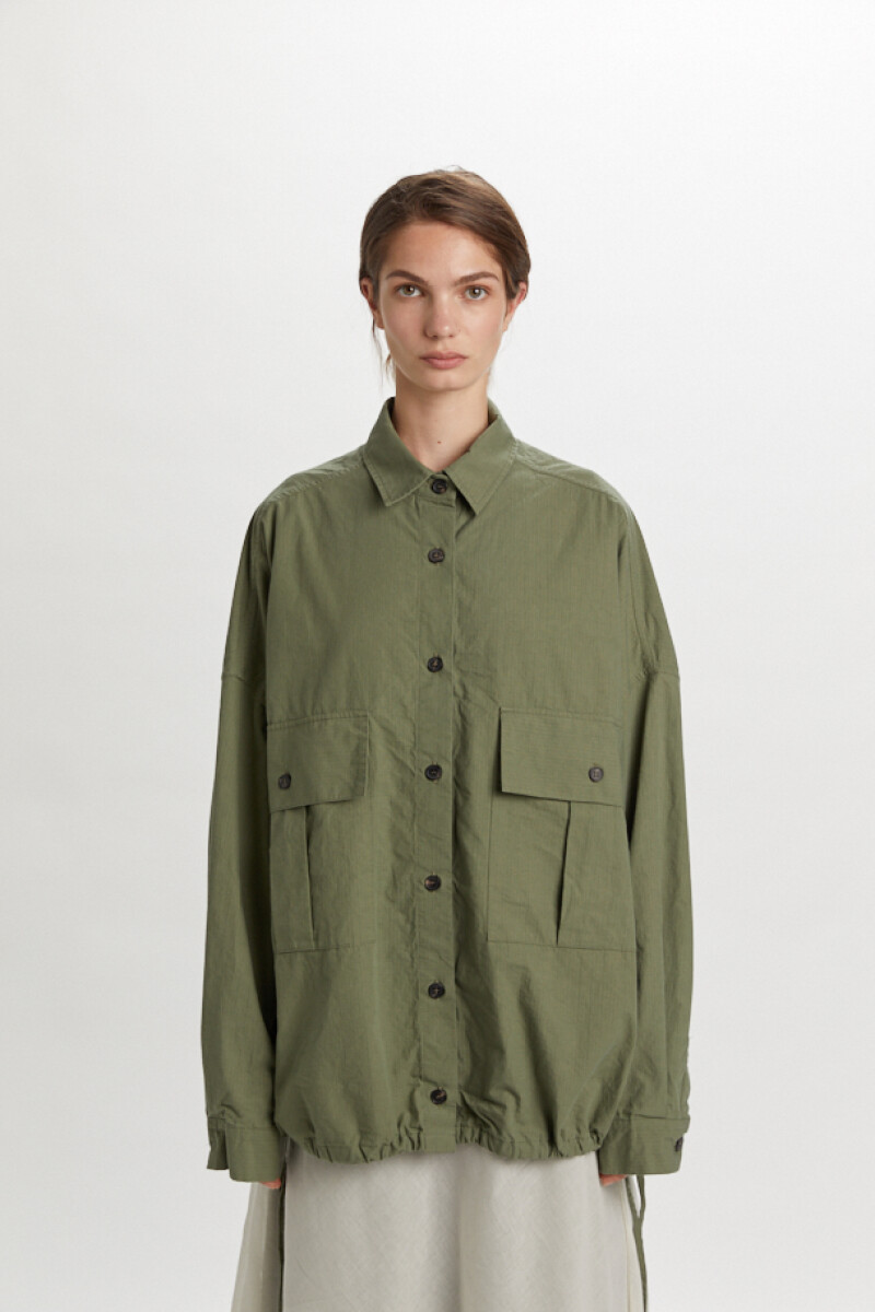 BOMBER OVER LIVIANA Verde Militar