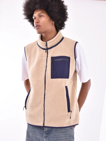 CHALECO AIKE BEIGE