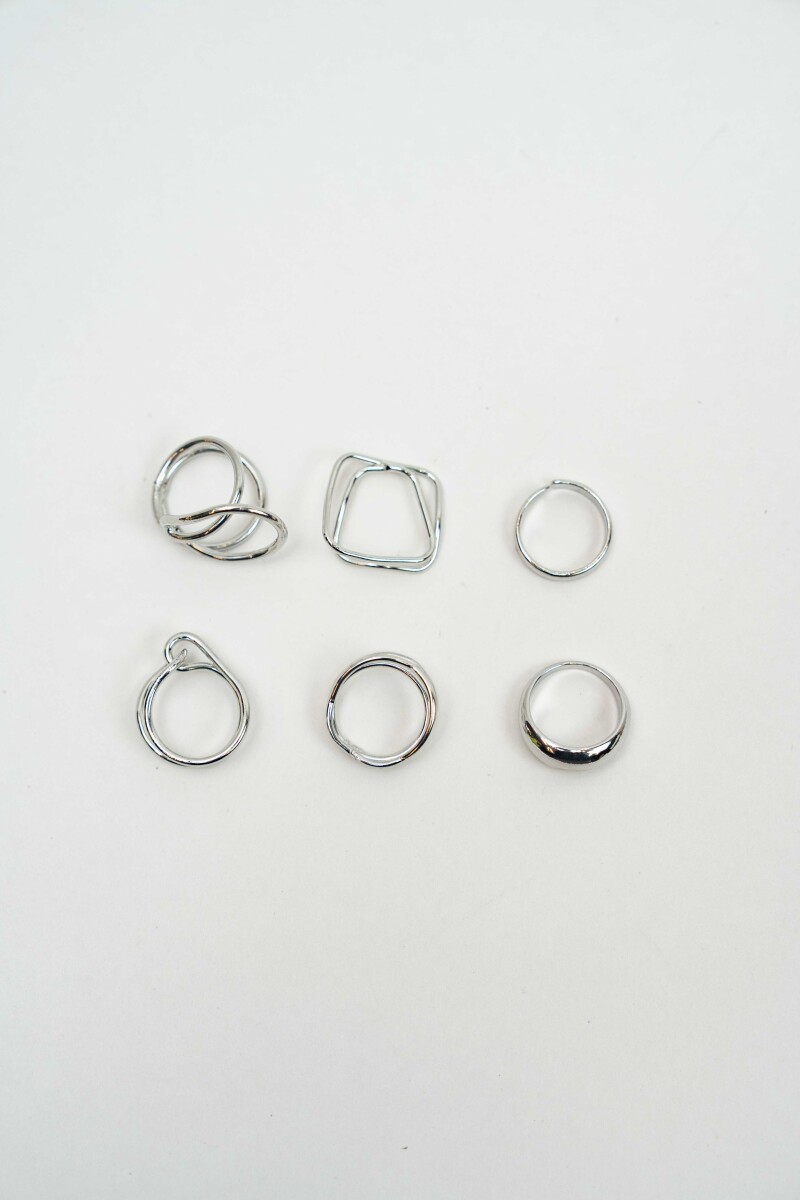 Anillo Ani - Plateado 