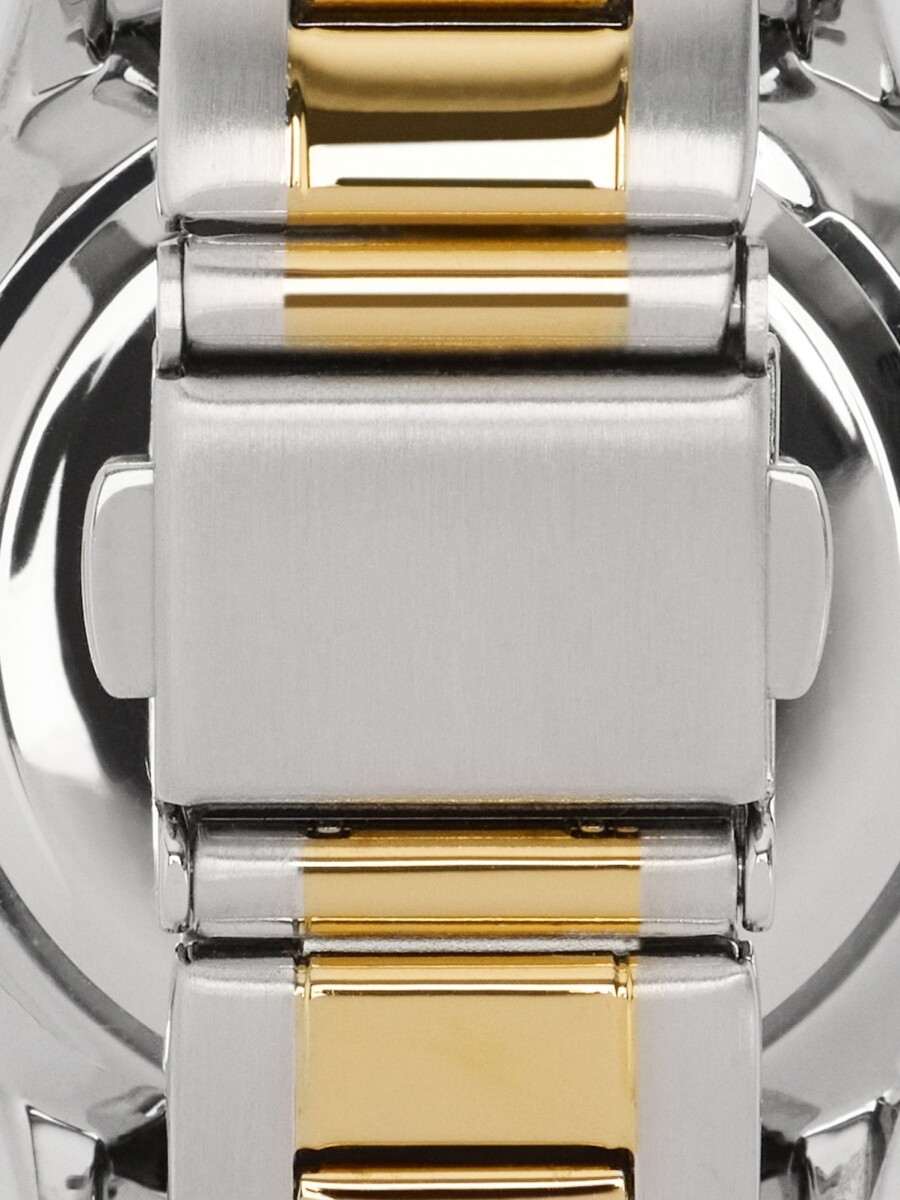 Reloj Bicolor Con Pulsera De Acero Inoxidable bicolor
