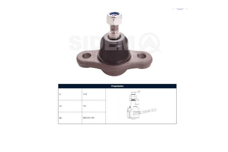 Rotula Del Kia Cerato 06-12 Der/Izq Rotula Del Kia Cerato 06-12 Der/Izq