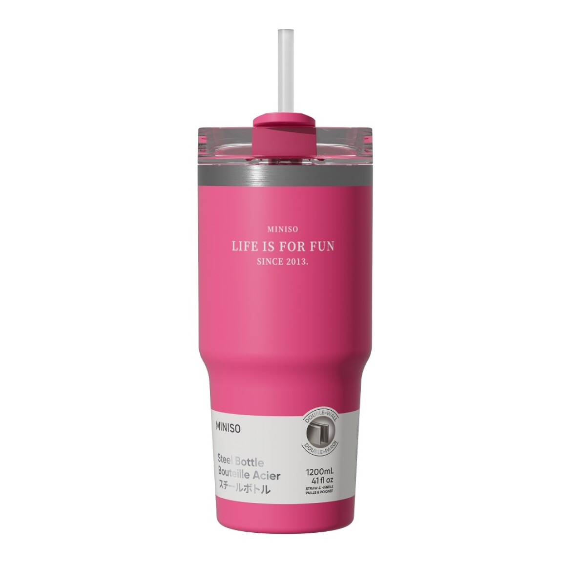Vaso térmico Dopamine 490ml - fucsia 