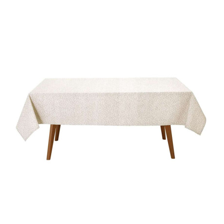 Mantel Rectangular Lino Clean Dohler 160 x 270 cm Lunares