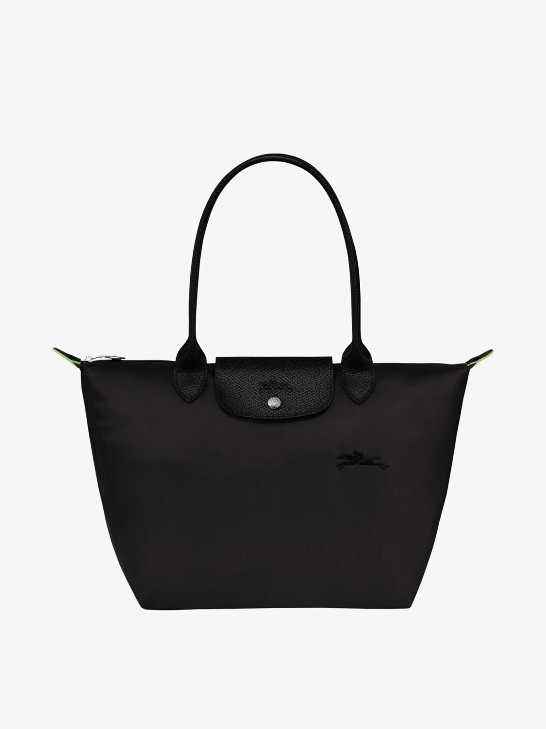 Longchamp -Cartera Longchamp plegable de nylon con cierre y asa larga, Le pliage L 0