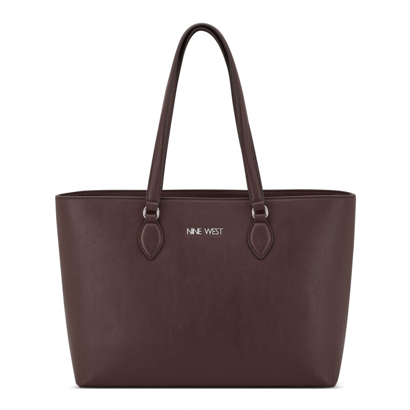 Nyra 2 In 1 Tech Tote Raisin