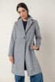 Tapado delfina Gris