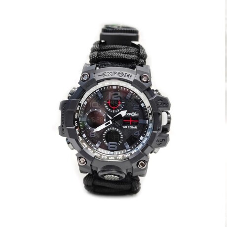 Reloj táctico G6 Exponi - Negro