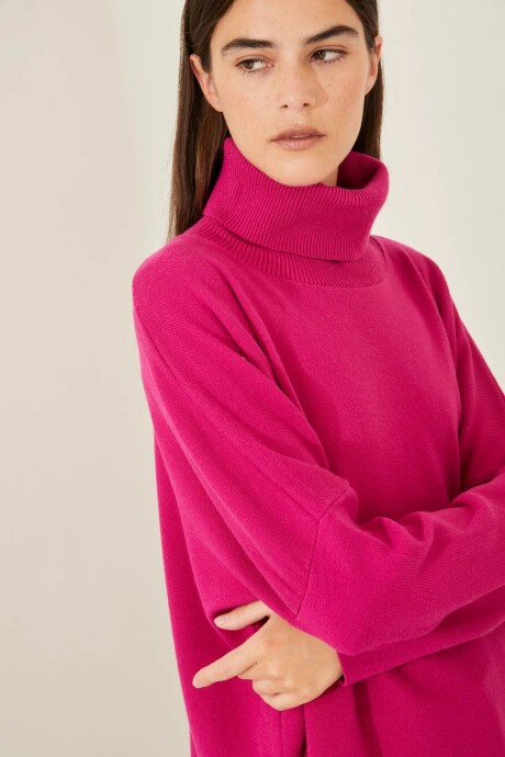 POLERA OLIVER FUCSIA