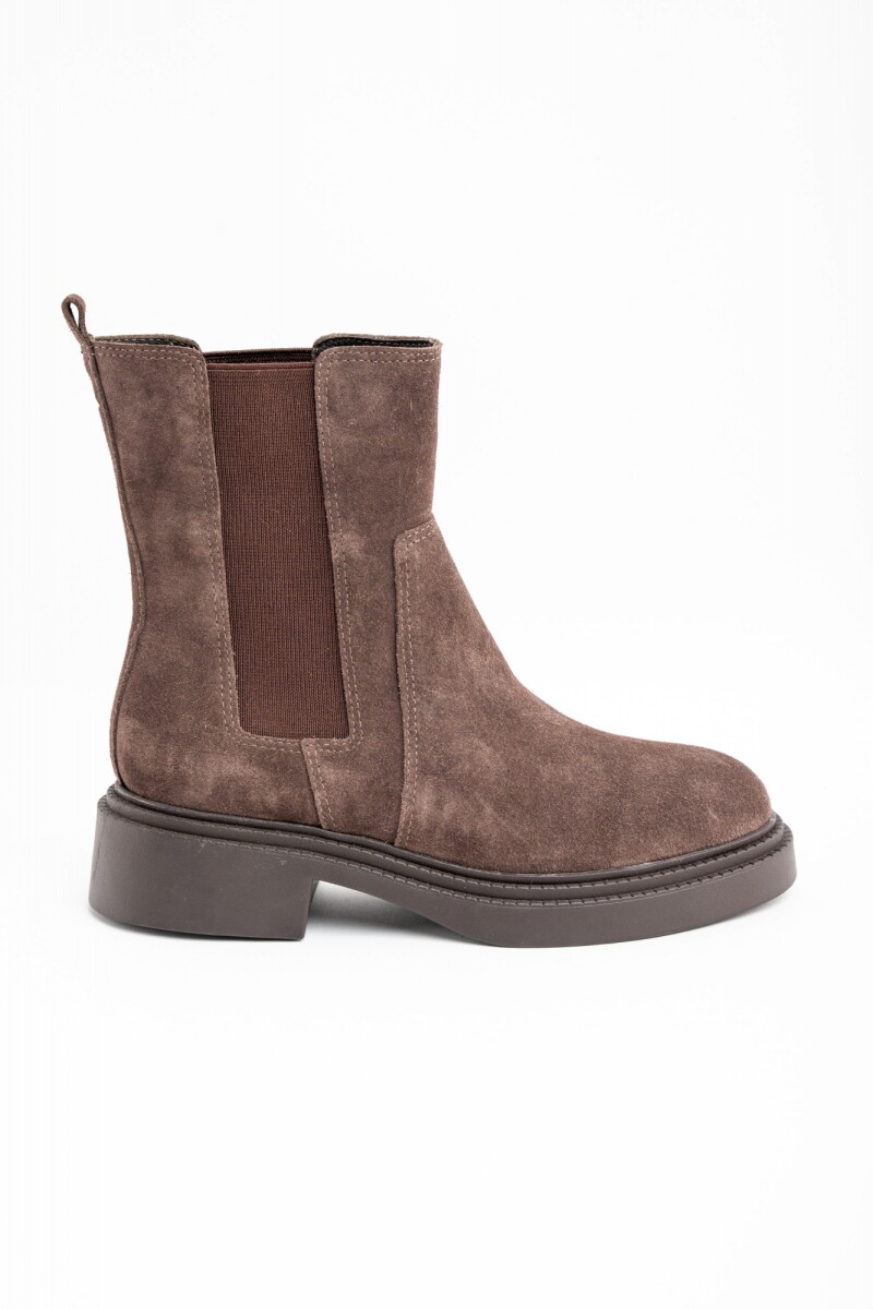 Bota Gamuza Chocolate