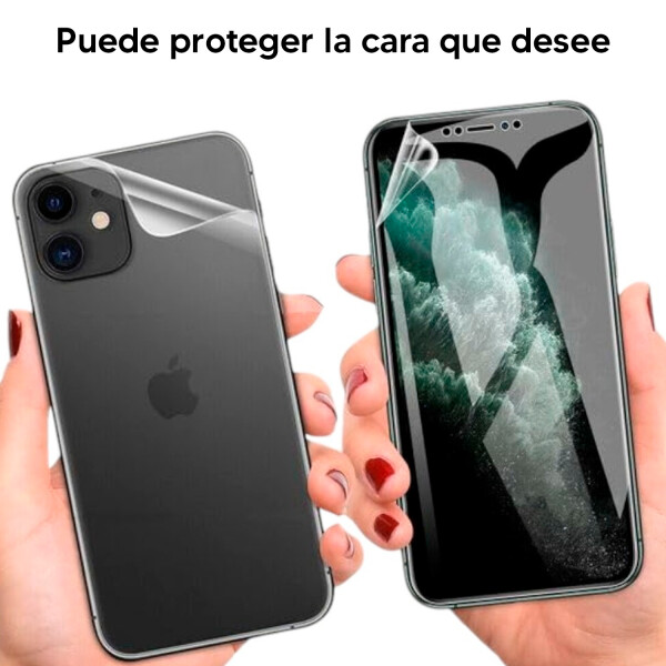Vidrio Protector De Pantalla Nanogel Hydrogel LAMINA HYDROGEL PARA PANTALLA LENSUN