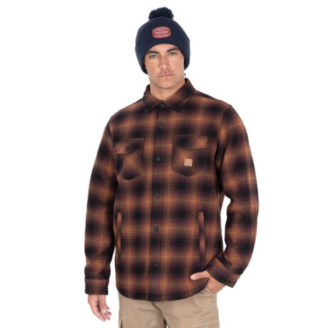Camisa Overshirt Maui and Sons - Ashaland Peaks - Marrón Camisa Overshirt Maui and Sons - Ashaland Peaks - Marrón
