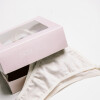 Pack de 3 Pantie Peel [B17] Algodón - Crema, Gris y Negro Pack