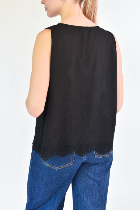 Musculosa Lucía Negro