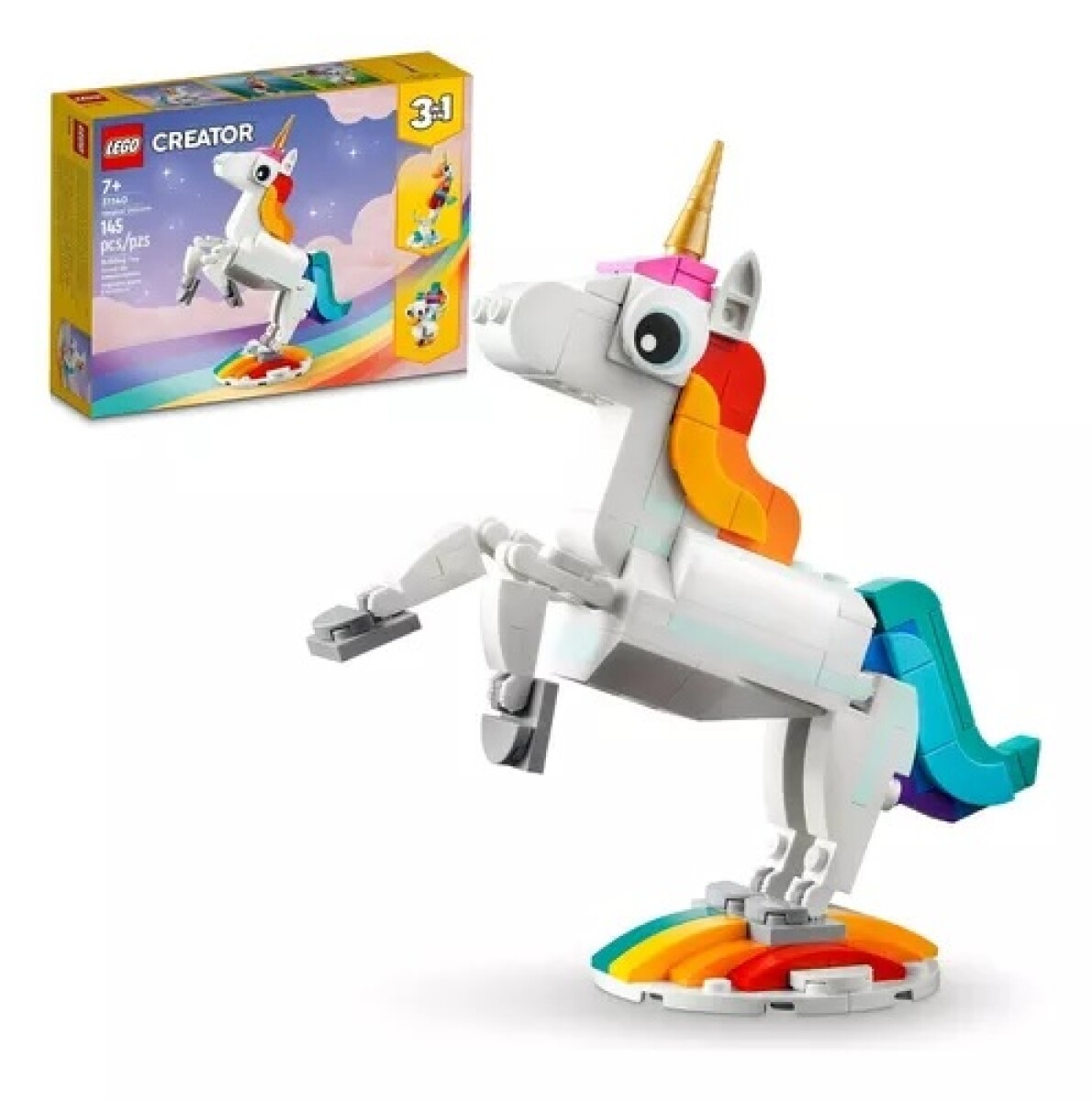 Lego Creator 31140 Unicornio Mágico 145 Pz 