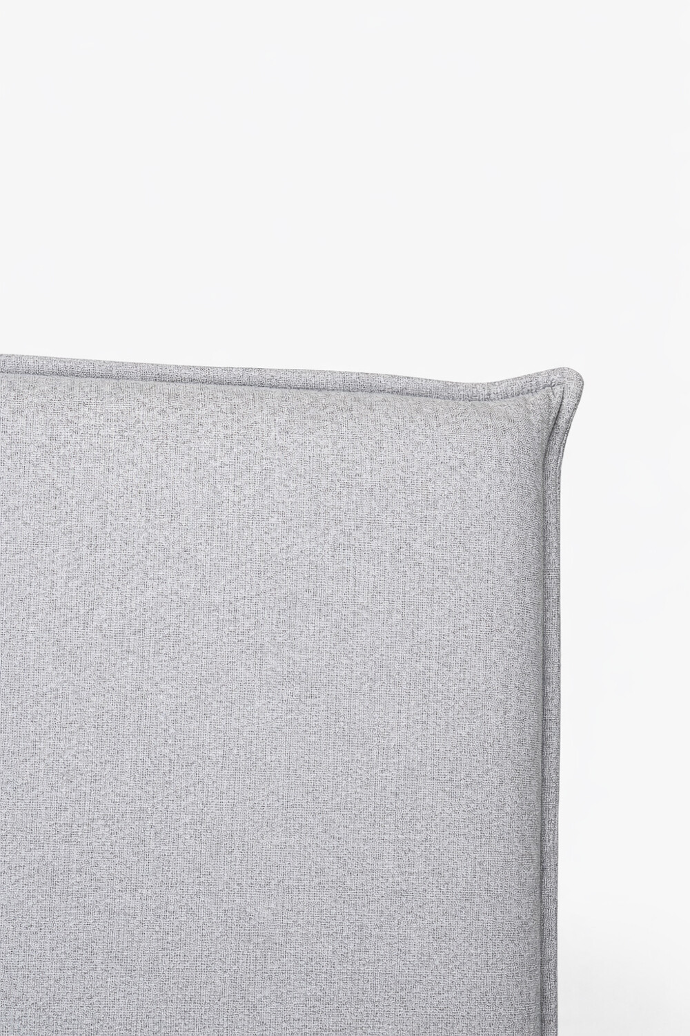 Respaldo De Cama, Miranda King Gris Melange