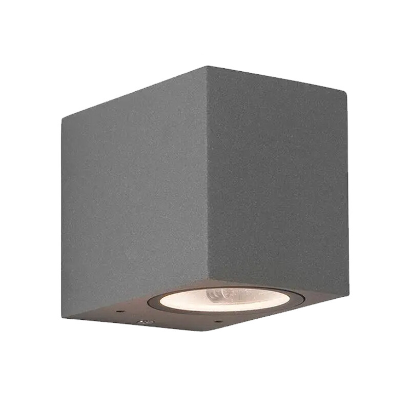 ADAP21 Lámpara de Pared Unidireccional Minimal Pequeño Gris Grafito