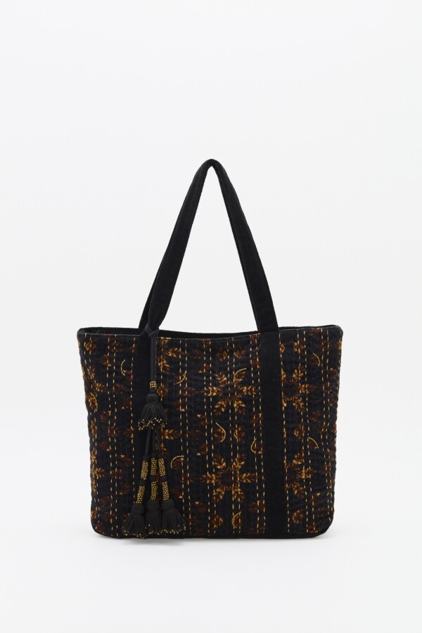 Bolso Tote Velvet Multicolor