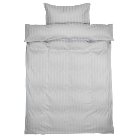 Juego Funda Nordica Saten Nell 155X220 Gris Claro