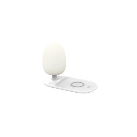 LAMPARA DE ESCRITORIO CON CARGA RAPIDA INALAMBRICA 15W BLANCO