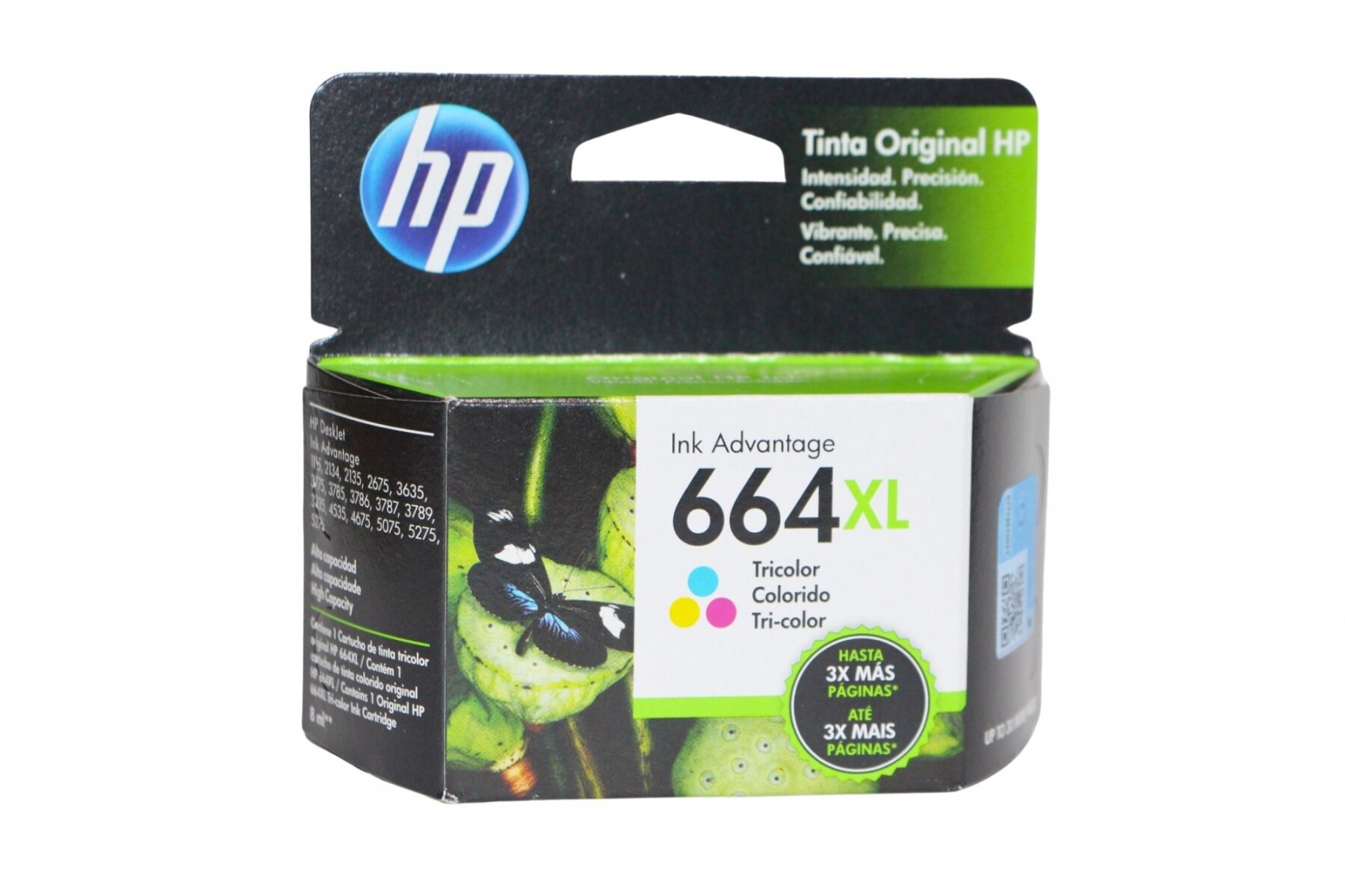 CARTUCHO HP 664 XL PARA 2135 COLORES 