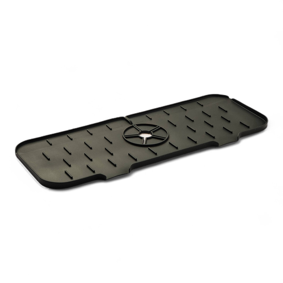 Alfombrilla silicona antisalpicaduras grifo cocina 37 cm x 14 cm 