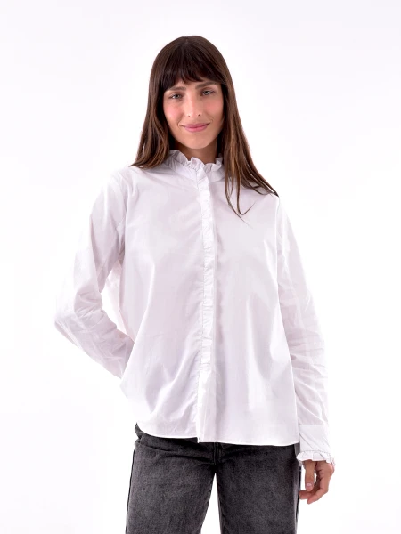 CAMISA FRUNELA BLANCO