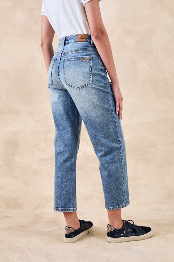 Jean Crop Recto Denim