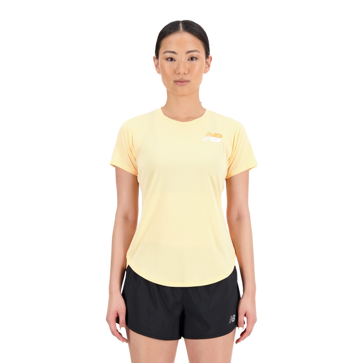 Remera New Balance de Dama - WT23224SLF - ORANGE 