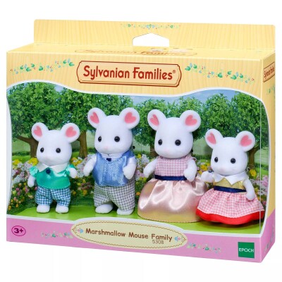 Familia Ratón Marshmallow Familia Ratón Marshmallow
