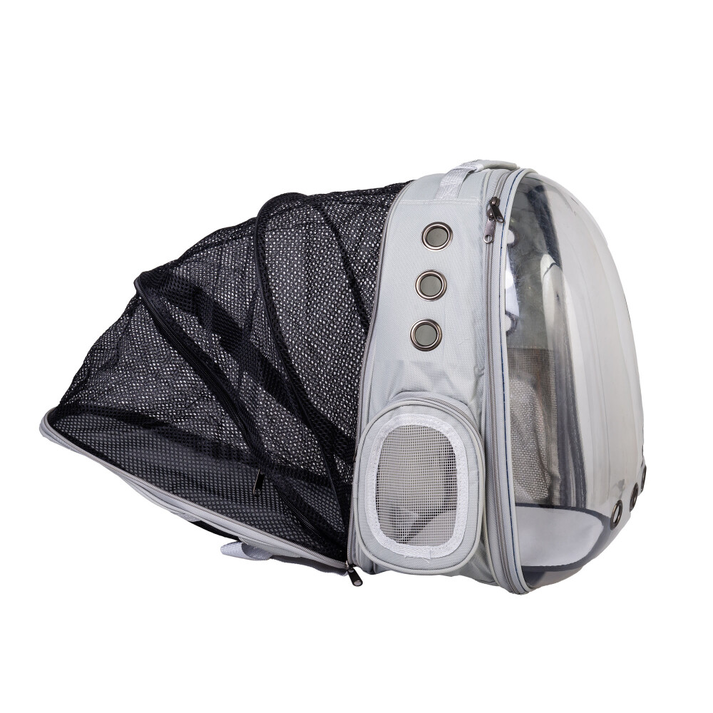 MOCHILA EXPANSIBLE MAS TRANSPARENTE POLIESTER NS 361803